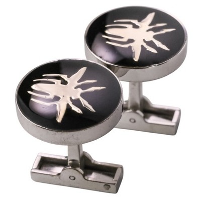 DIOR HOMME AG925 Bee Cufflinks, Black/Silver Color mens USED | eBay