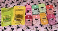 Lot of Mixed Brands Pocket Hand Sanitizers spray Moisturizing Scented Multicolor