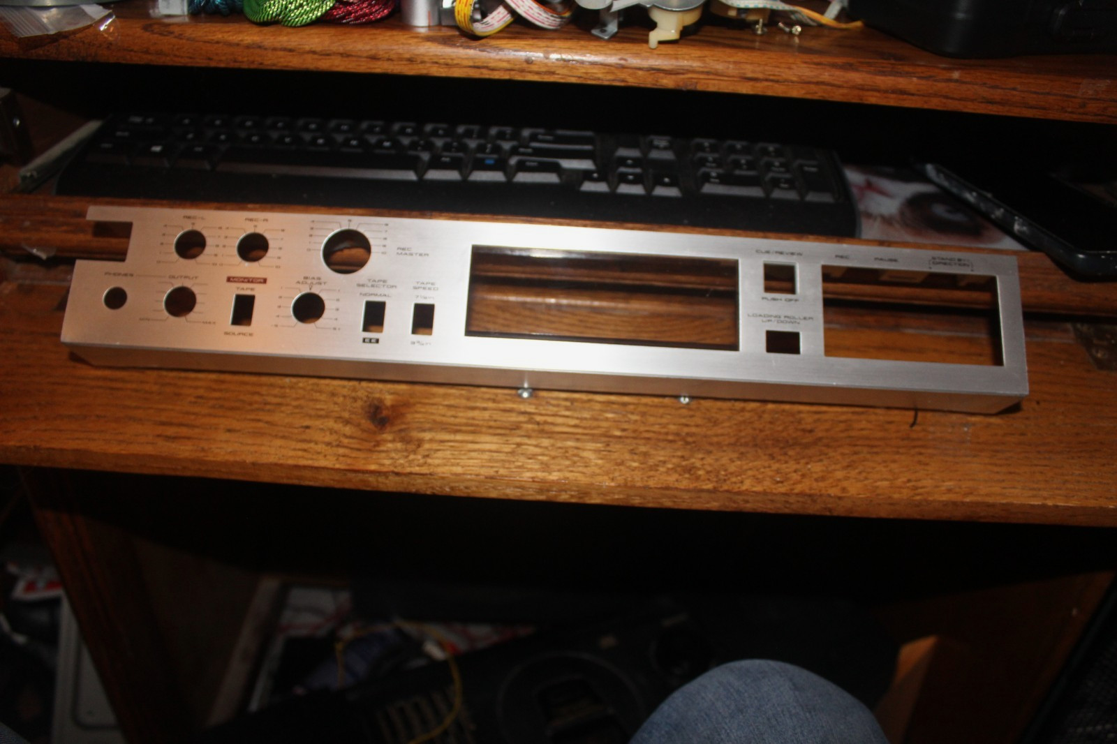 akai gx77 reel to reel front panel nice
