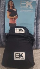 Baby K'tan Black Infant Baby Carrier with Instruction Manual new without box.