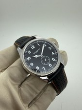 Montblanc 1858 Small Seconds Black Dial Stain...