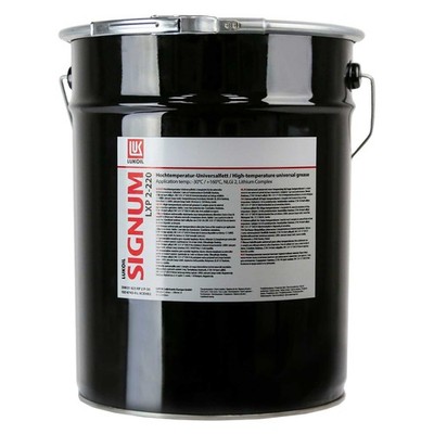 Lithium-Komplexfett Lithium Schmierfett Lukoil 58952546 Signum LXP 2-220 18 Kg