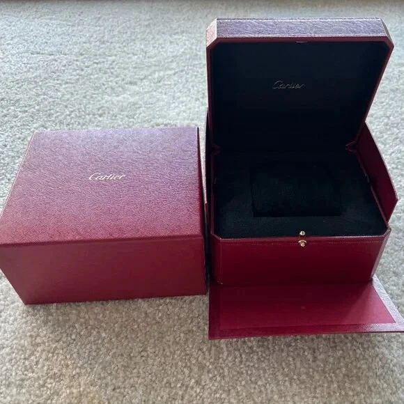 Nuevo-100% Auténtico Reloj Cartier CAJA Foto 3 de 4