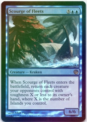 Scourge of Fleets Foil P Prerelease Cards 51 LP