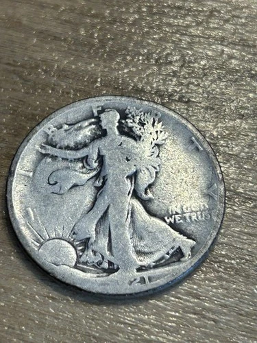 1921S Walking Liberty Half Dollar AG+