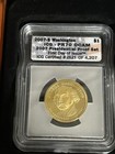 2007-S $1 Presidential Proof Set " 1st Day of Issue" ICG PR70 DCAM#2621 of 4207 — photo 3