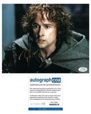 LORD OF THE RINGS Billy Boyd Signed Autographed 8x10 Photo ACOA