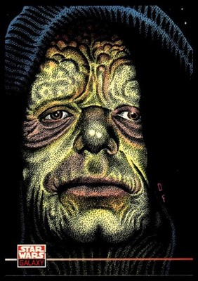 Drew Friedman 1994 Topps Star Wars Galaxy #226 Trading Card Raw