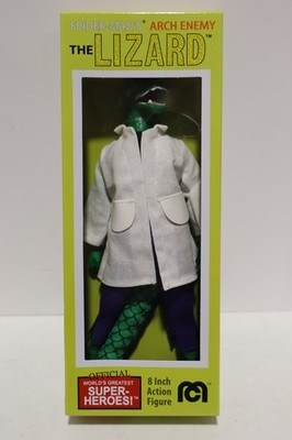 Retro 8'' World's Greatest Super-Heroes Spider-Man's Enemy THE LIZARD Mego 2024