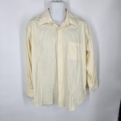 Peebles Shirt Mens Large 16.5 32-33 Button Down Executive Collection Classic