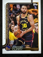 2025-26 Topps Basketball STEPH CURRY Oversized Jumbo Base Card #OTC-9 GSW