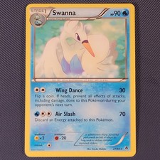 Swanna 27/98 - Emerging Powers - Rare Pokemon Card - NM