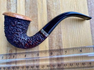 Ser Jacopo Maxima R1 Hand Made 🇮🇹 Coral Dot Estate Tobacco Pipe
