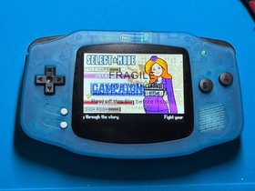 Nintendo Game Boy Advance IPs V5 Good Condition New Screen glow in dark  