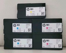 5-pack Genuine HP 951 CMY Inks OfficeJet 8620 8600 8630 8615 OfficeJet Pro 251dw