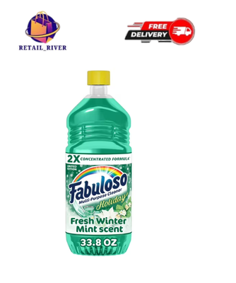 #ad #ad Fabuloso Multi Purpose Cleaner 2X Concentrated Formula Fresh Winter Mint Scent $6.79