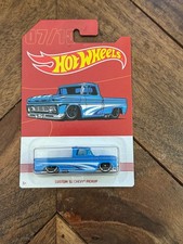2019 Hot Wheels American Trucks 7/10 CUSTOM '62 CHEVY PICKUP Blue