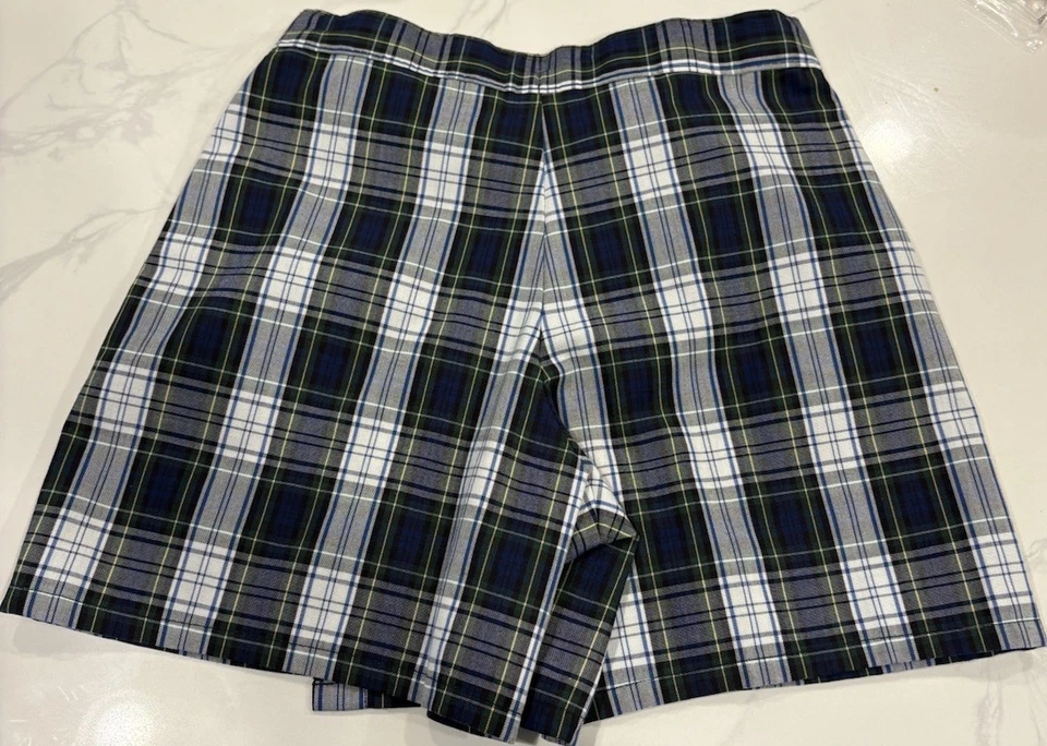 Falda corta escolar Simply the Best A+ talla 8 uniforme escolar a cuadros azul Foto 2 de 4