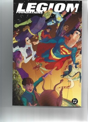 THE LEGION FOUNDATIONS TPB (DC 2004)1ST PRINT-DAN  ABNETT &  ANDY LANNING-VF