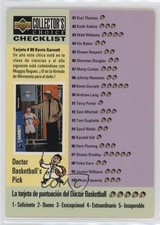 1996 Collector's Choice Checklist Kevin Garnett Anfernee Hardaway Penny HOF 0qf4