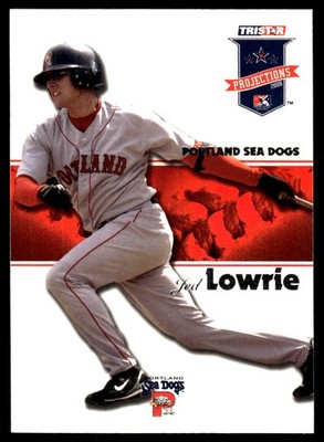 Jed Lowrie 2008 TriStar PROjections #56 Portland Sea Dogs MLB READ FREE SHIPPING
