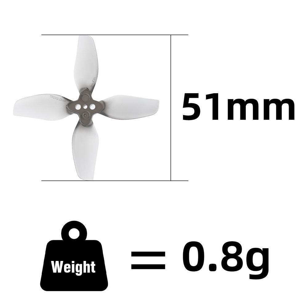(For DJI Neo2 Propellers, Four-bladed Propellers, Aftermarket Replacement Blades