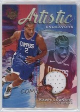 2020 Panini Court Kings Artistic Endeavors Prime 9/10 Kawhi Leonard #AE-KAW 7xr