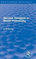 Second Thoughts In Moral Philosophy (Routledge Revivals) | Alfred Ewing | Buch