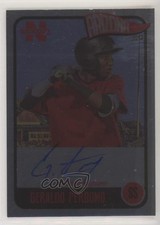 2020 Onyx Nimbus Silver Auto /325 Geraldo Perdomo #NAGP Auto 1b3