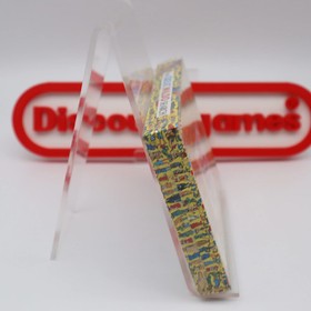 NES Nintendo THE GREAT WALDO SEARCH - NEW & Factory Sealed + Authentic H-Seam!