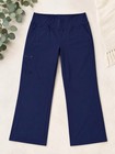 Med Couture Activate Scrub Pants Women’s Large Navy Stretch Straight Leg Cargo — photo 3