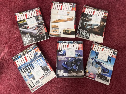 HOT ROD Magazine~51 Issues from: 2017~2018~2019~2020~2021~2022~Large Lot of 51!