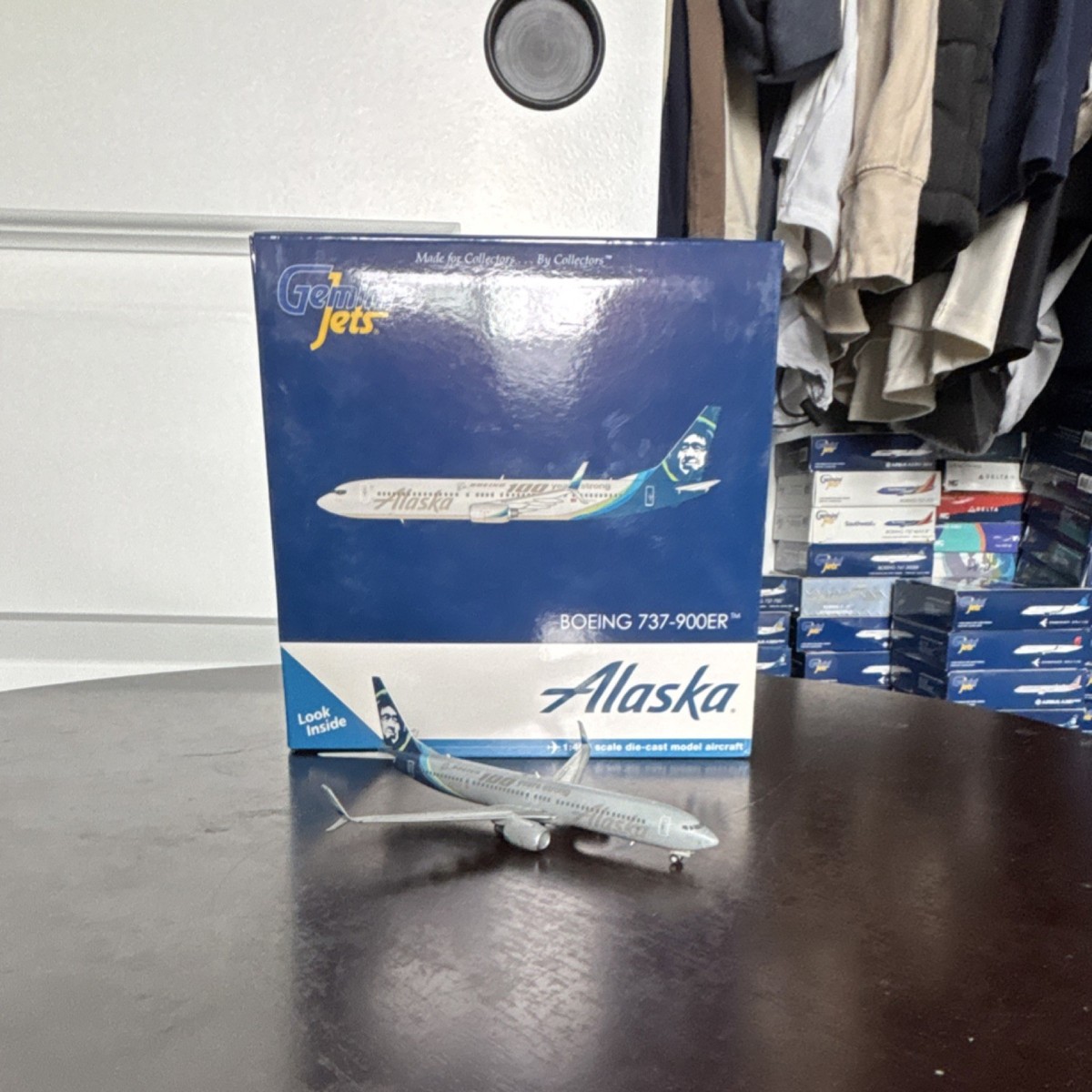 GeminiJets Boeing 737-900ER Alaska Airlines Scale 1:400 Diecast