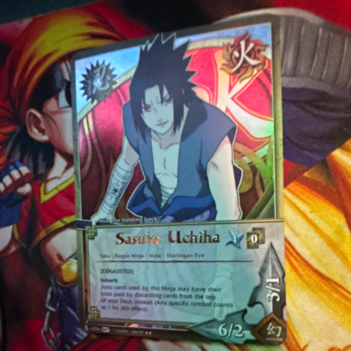 Naruto Sasuke In Individual Collectible Card Game Cards for sale
