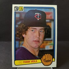 1983 Donruss Frank Viola #382 Rookie Card RC Minnesota Twins