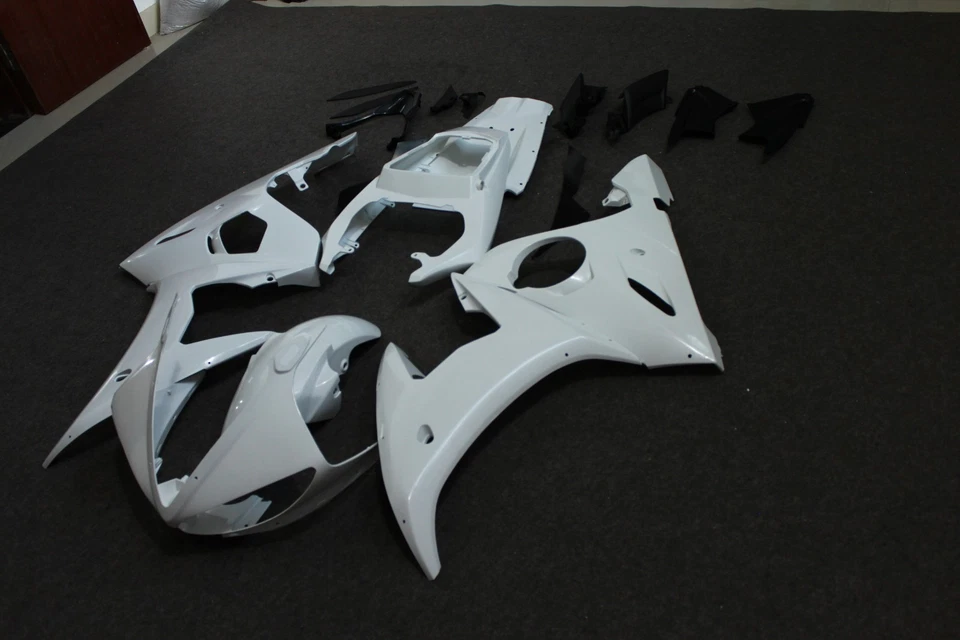 ABS Injection Fairing Kit For Yamaha YZF R6 2003-2004 / R6S 2006-2009 Unpainted Foto 2 de 4