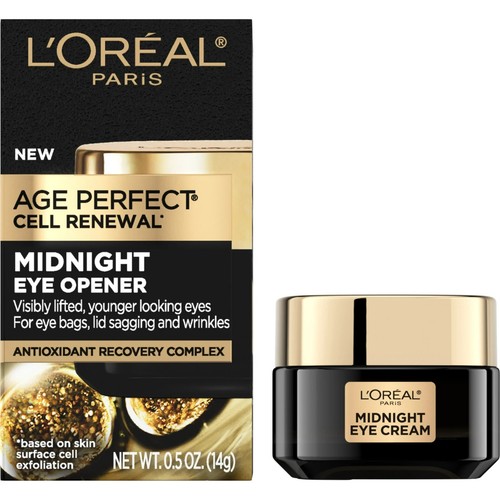 L'Oreal Paris Age Perfect Cell Renewal Midnight Eye Opener Cream 0.5 oz