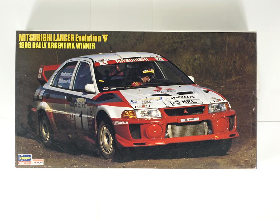 ハセガワ 1/24 三菱 LANCER Evolution Ⅳ 1997 RAC RALLY 完成品 4