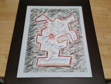 DIBUJO ORIGINAL FIRMADO POR ANTONIO AVITIA ARTISTA MEXICANO ABSTRACTO