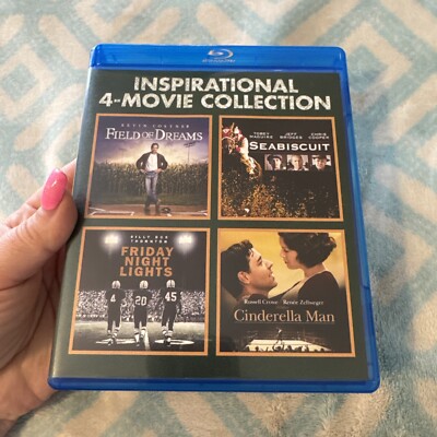 Inspirational 4-movie Collection (Field of Dreams / Seabiscuit / Blu-ray 4 DISC!