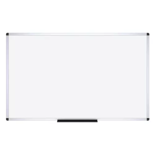 VIZ-PRO Magnetic Dry Erase Board Whiteboard 5' X 4' Silver Aluminium Frame