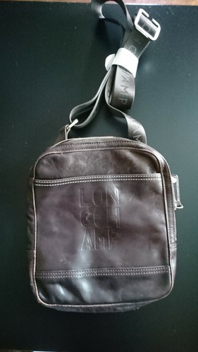 Borsello Marrone A Tracolla Uomo Donna In Vera Pelle Postino Messenger - Foto 7