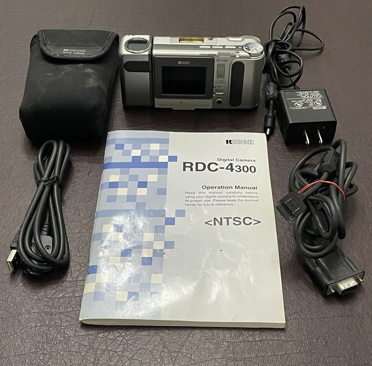 Ricoh RDC-4300 2.3MP Digital Camera with Memory Card & Accessories