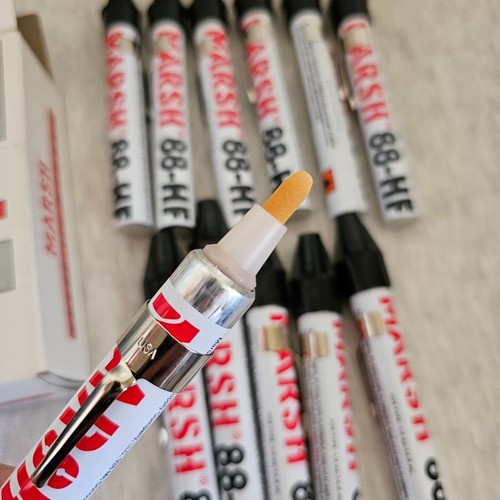 ¡NUEVO! Marcadores de válvula de control de punta de prensa MARSH 88-HF (caja de 12). Tinta de pintura - Imagen 2 de 5