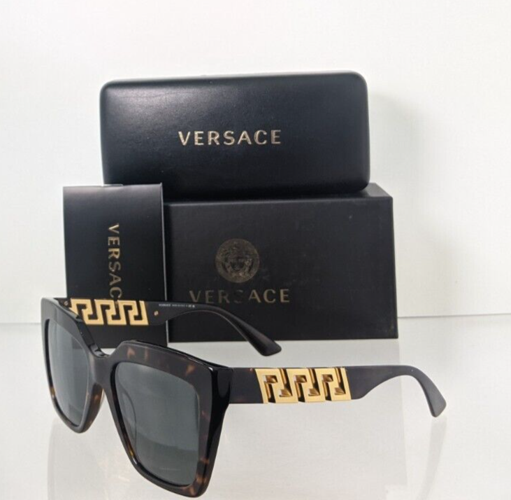 【関税＆送料込み】Versace Sunglasses VERSACE Black & Gold Medusa Coin Sunglasses 4375 GB1/87 53