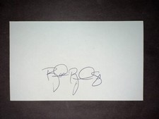 Burke Badenhop, MARLINS (2008 Debut) SIGNED 3x5 Index Card (HS)
