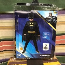 Rubies DC WB Batman Child Halloween Costume 3 Pieces Set Black Medium Size New