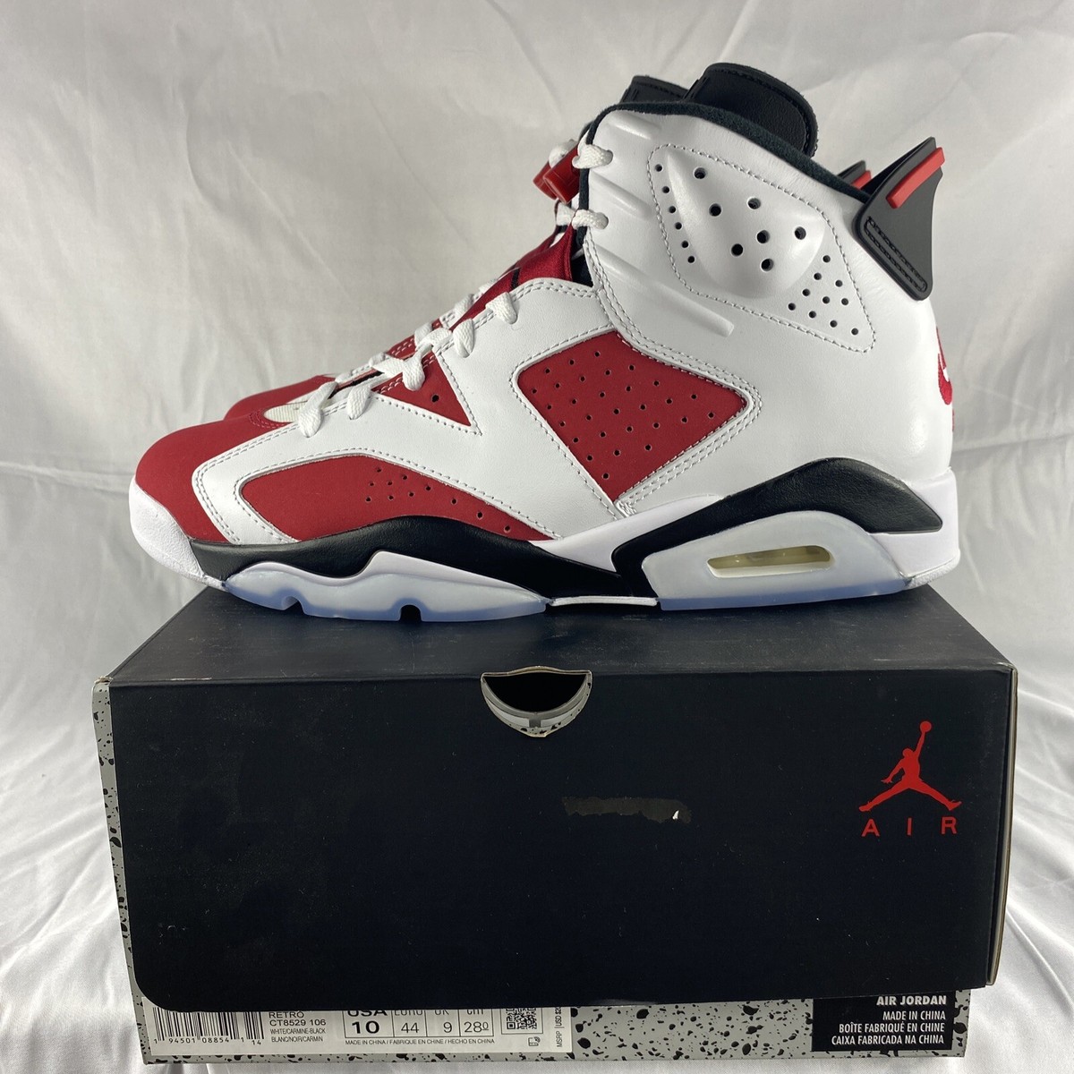 Size 10 - Jordan 6 Retro Carmine 2021 194501088541| eBay