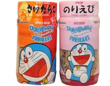 Japan Doraemon Furikake "Salmon & Cod Roe" and "Nori Shrimp" Rice Seasoning Mix 