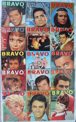 Bravo 1964 / 1965 - 15 Hefte mit fast komplettem ''Old Shatterhand''-Starschnitt